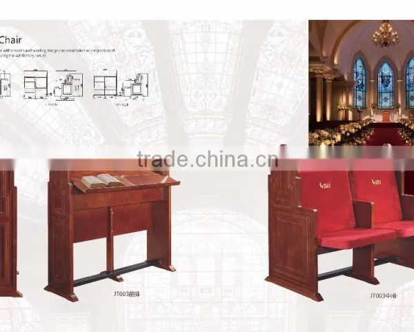 Retractable Church Chair Prayer Chair Bible Chair Synagogue Chair JT002-F-V for Sale photo-3