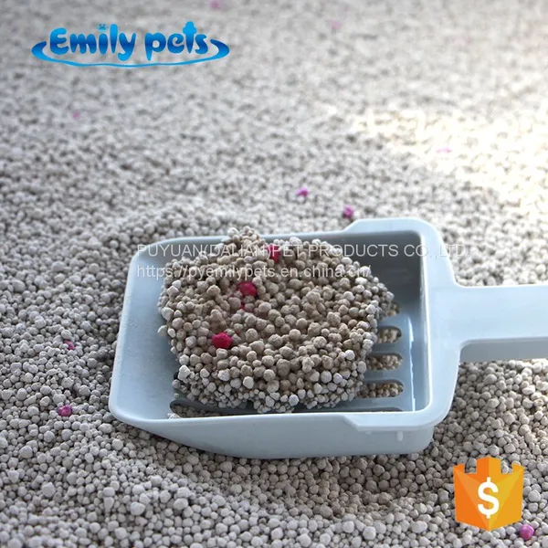 Premium 1-3.5 mm Ball Shape Colorful Bentonite Cat Litter Strong Clumping Odor Control Cat Sand photo-4