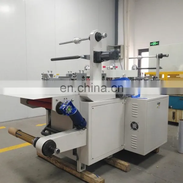 0.01mm Protective Film PET Die Cut Barcode Label Cutting Machine photo-3