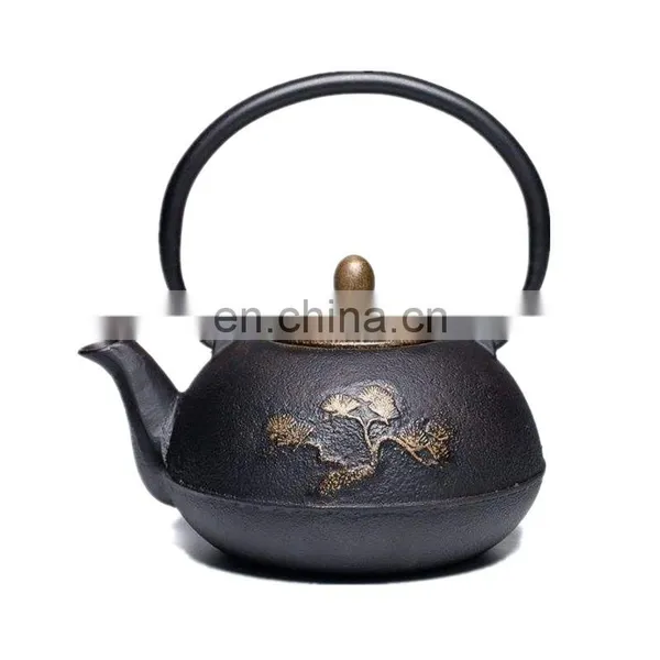 Stainless Steel Filter 600ml Cast Kettle Iron Teapot Japanese photo-5