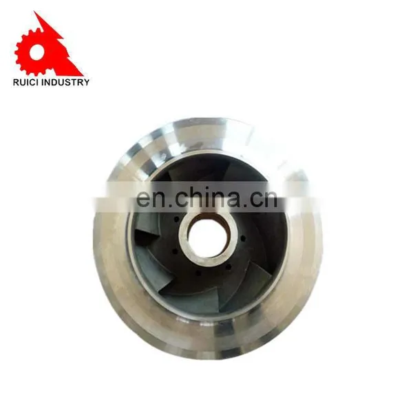 Custom Precision Investment Casting Stainless Steel Small Steam Turbine Fan Cast Water Pump Impeller photo-3