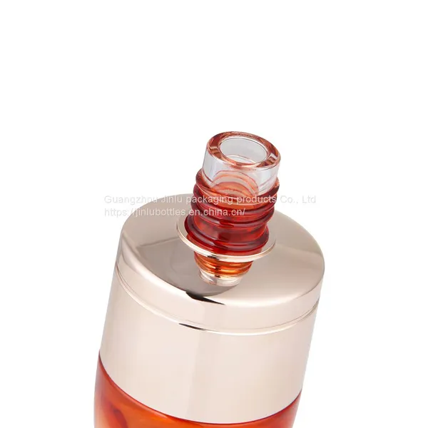 50ml Shoulder Sleeve Essential Oil Bottle Spot Skin Care Product Dropper Original Solution Glass Bottle 50ml Hyaluronic Acid Essence Solution Bottle photo-4