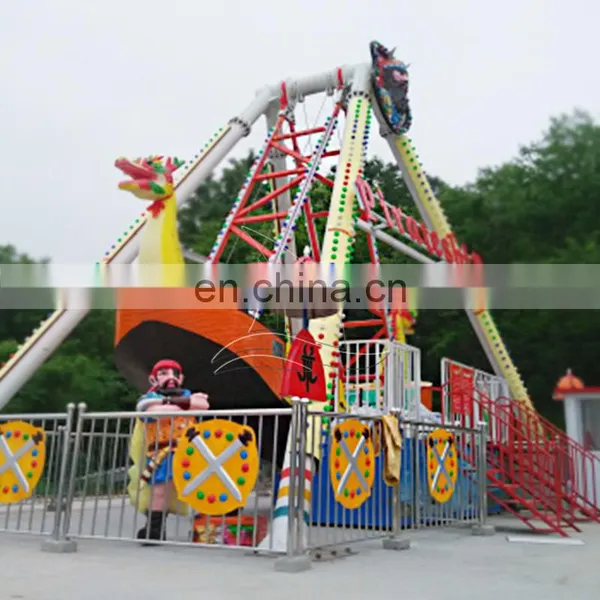 Entertainment Fairground Pirate Ship Rides Thrilling Outdoor Games Amusement Park for Sale photo-4