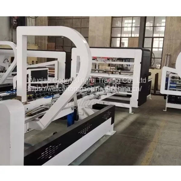 Furit & Vegetables Carton Box Folding Gluing Making Machine photo-3