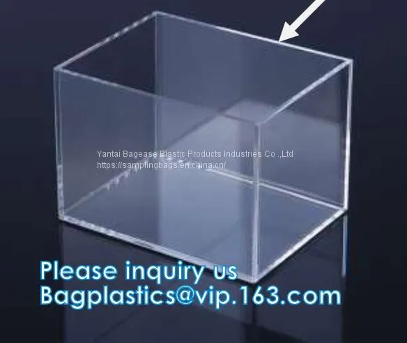 Medical Supplies Display, Clear Acrylic Booster Box With Magnet Elite Trainer Box Acrylic Case for Cards Storage Display photo-4