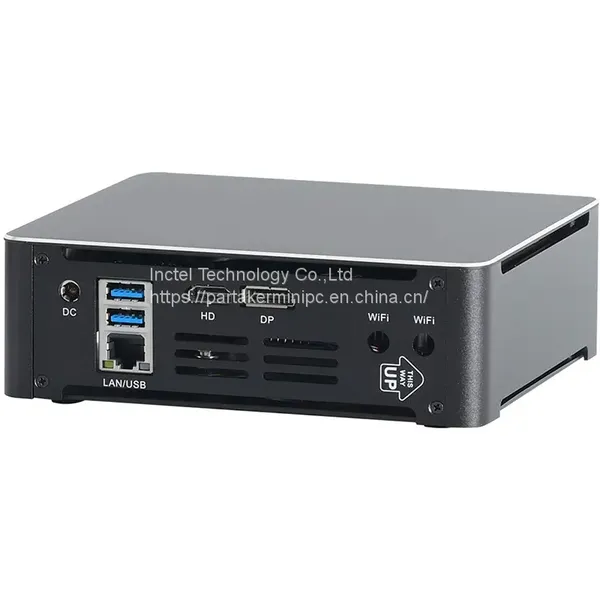 Partaker Мини-ПК Intel Core i5 7300HQ i7 7820HK DDR4 Windows 10 Linux 4K Игровой UHD HTPC HDMI DP Мини-ПК Десктопный компьютер