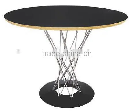 Restaurant Furniture Cyclone Table MDF Dining Table photo-2
