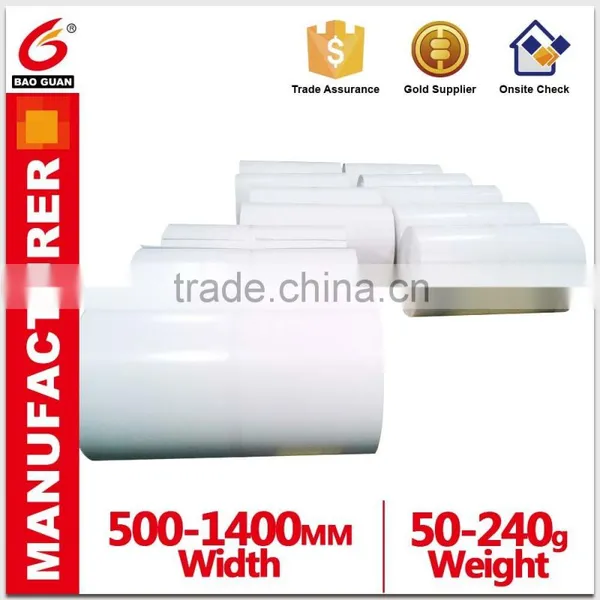 White Silicone Pe Coated Paper Release Kraft Paper Tape photo-2