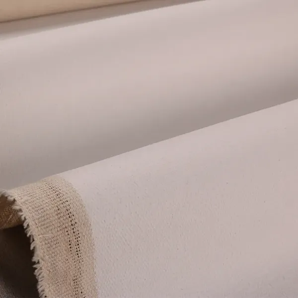 White Canvas Cotton Linen Artist Canvas Hand Painted Painting on Canvas photo-3
