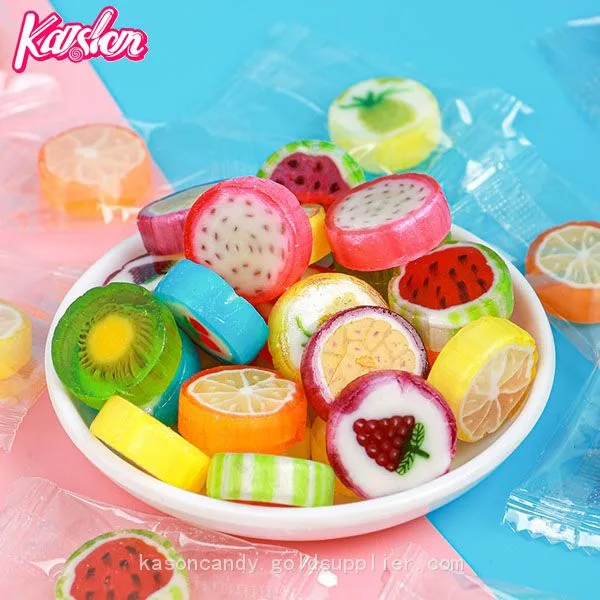 Dealer Wholesalers Price Fruit Patter Sliced Hard Candy photo-2