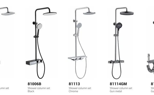 Adjust the Water Temperature at Will Durability and Safety Save Space and Easy to Operate Shower Column Set Series photo-3