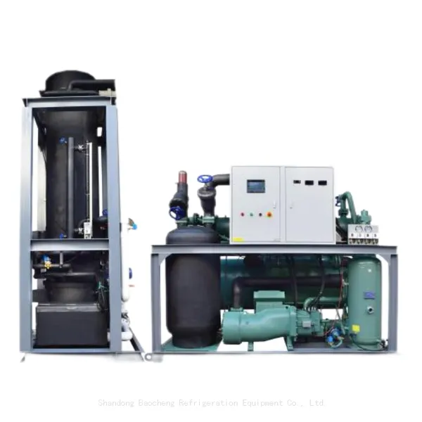 BAOCHARM 15 Tons Water Cooled Ice Tube Making Machine Automatic Ice Maker Machine photo-2