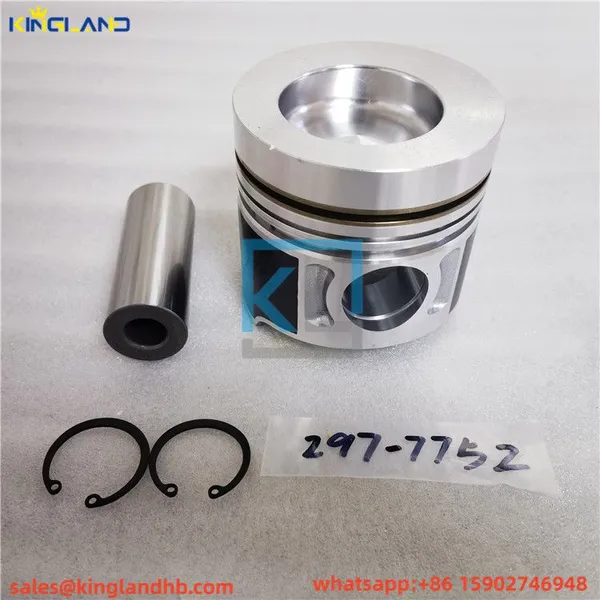 3066 Engine Piston Kit With Pin&clips 297-7752 2977752 For CAT photo-2