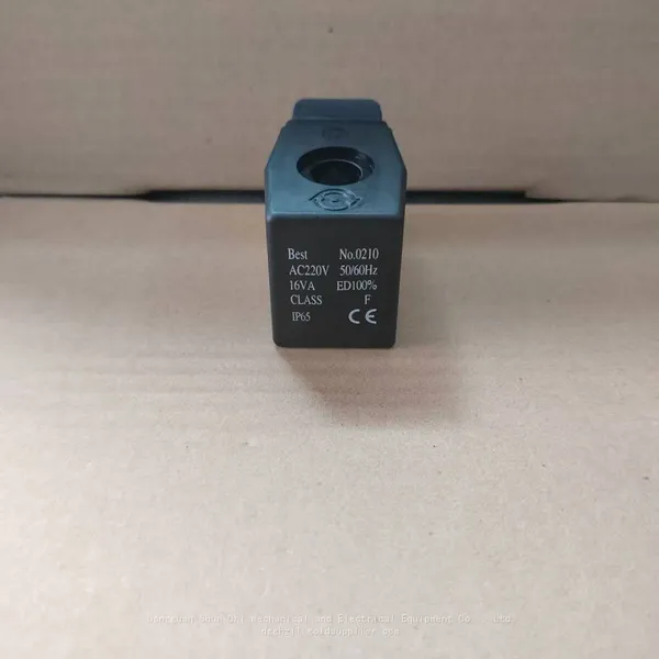 Best-NO.0210 Refrigerated Storage Freezer Solenoid Valve Coil DC24V AC220V Inner Hole 13 Height43 photo-3