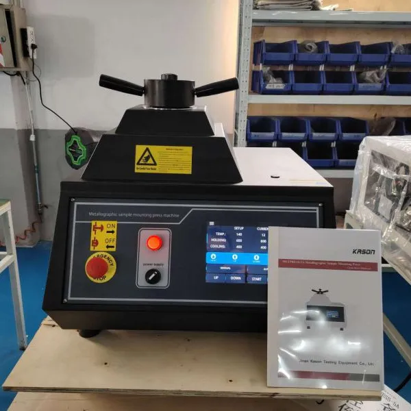 HST-ZXQ4 Automatic Metallographic Specimen Mounting Press Multifunctional Water-cooled Inlay Machine photo-4