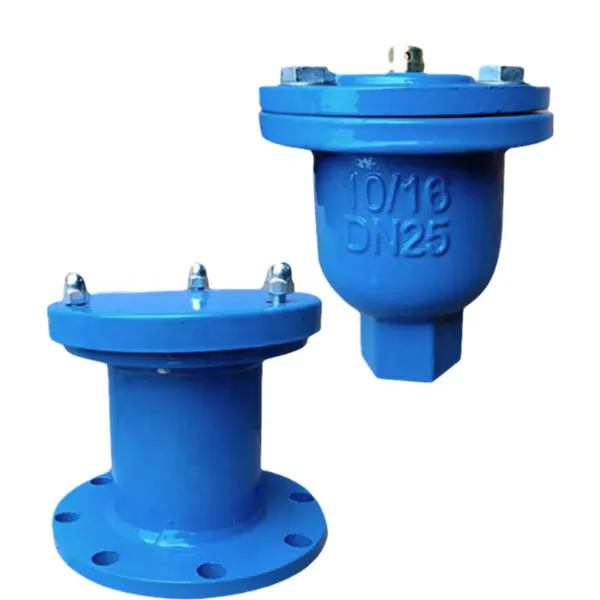 DIN PN16 PN25 Double Flange Ductile Iron Single Hole Exhaust Valve Automatic Pressure Air Vent Release Valve photo-5