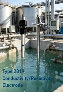 Type 2819 Conductivity Resistivity Sensor Industrial Conductivity Electrode for Water Treatment and Chemical Monitoring photo-5