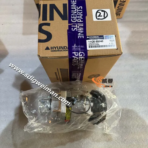 Hyundai Excavator Parts Genuine 11Q6-90040 Compressor Assy for R210LC7 photo-4