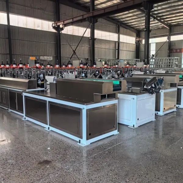 PLC Controlled Paper Corner Board Machine for Pallet Protection photo-3