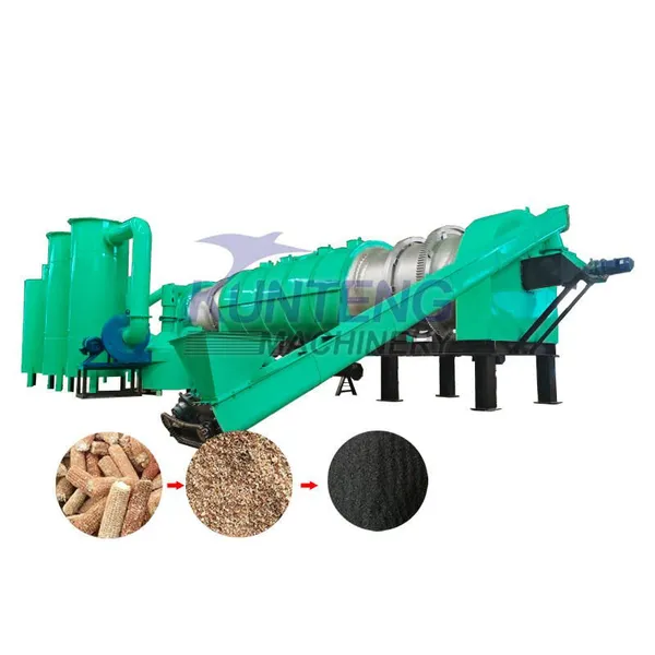 Continuously Carbonation Furnace Oven Coconut Carbonization Oven EPC