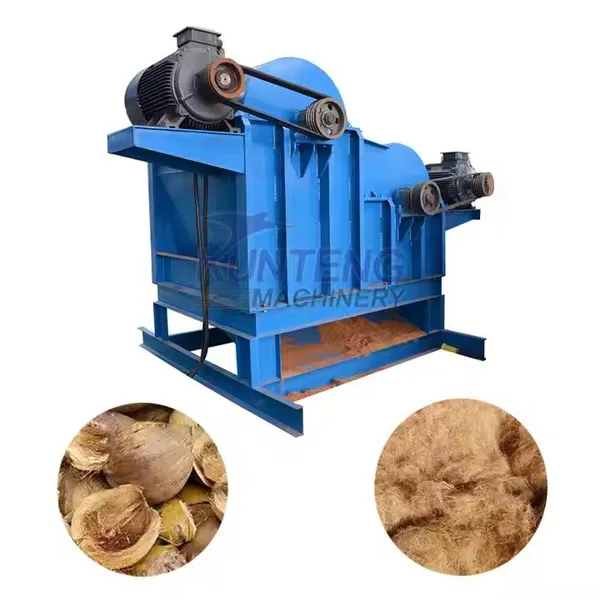 Coconut Fiber Extracting Machine Fiber Extract Equipment EPC