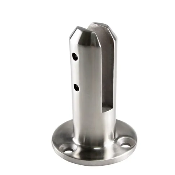 304 Stainless Steel Glass Railing Brackets With Mill Test Report Easy Installation Friction Fit for Staircase Balustrade photo-2