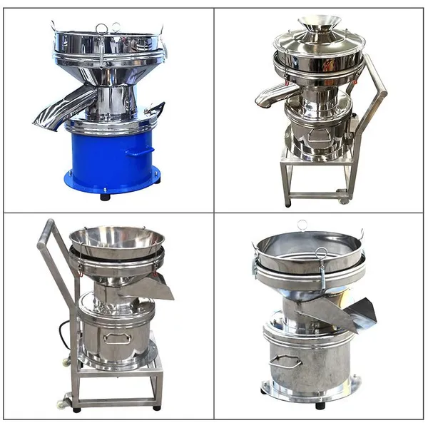 MO-Qdmdch Simple Operation TY0371 Small Vibrating Screen Machine Easy to Clean Stainless Steel Powder Sifter for Small Business photo-5