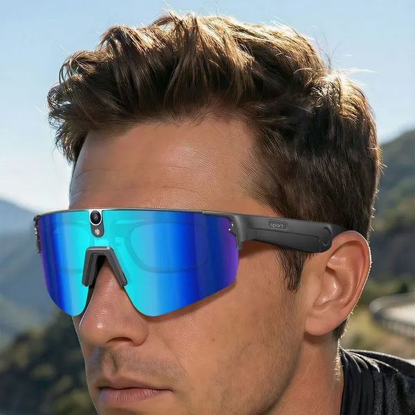 Cycling Camera Glasses First Person Video Smart Sports Cycling Glasses