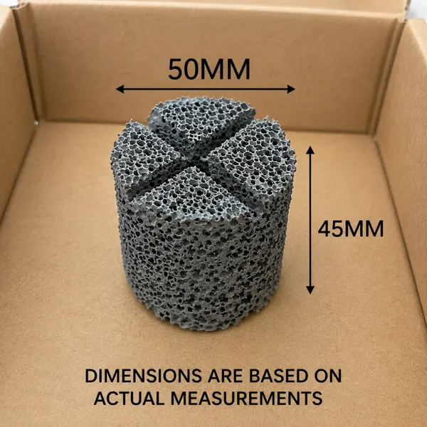 Zirconia Ceramic Foam Filter for High Temperature Steel Casting Filtration photo-5