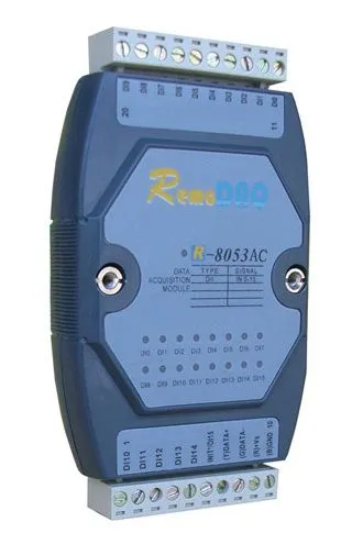 Gemotech R-8053AC 8-channel single-end DI module, AC input, with LED display