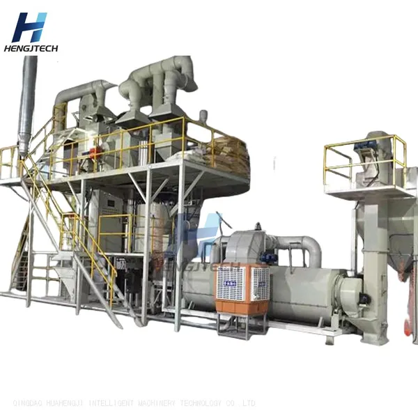 Resin Coated Sand Production Line and Thermal Coated Sand Reclamation Production Line System Machine Equipments for Green Sand Resin Sand Core Sand
