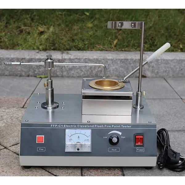 Cleveland Open Cup Flash and Fire Point Tester, Petroleum Flash Point Apparatus ASTM D92