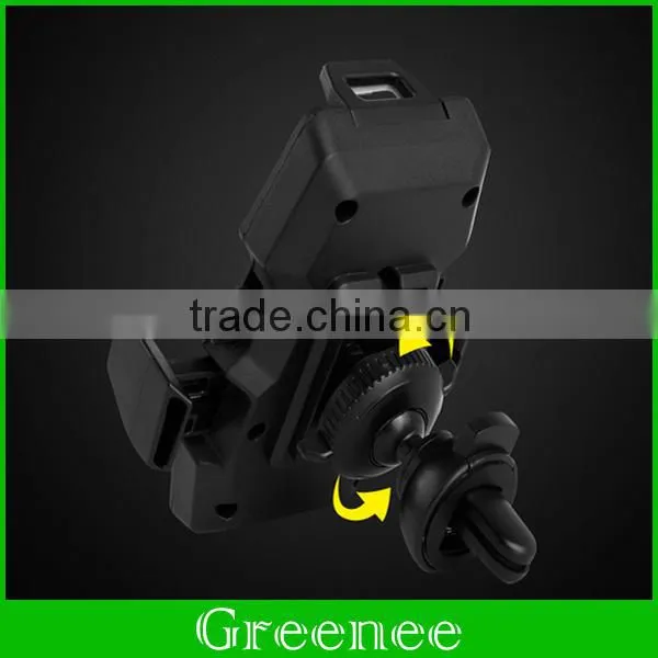 Mini Compact Air Vent Car Mount Holder Cradle for Huawei P9 photo-2