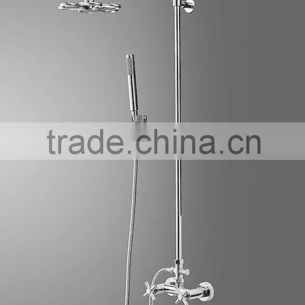 China Manufacturer Luxury Stainless Steel Rain Bath Shower Set With Hand Shower Pout Shower Head Rain photo-4