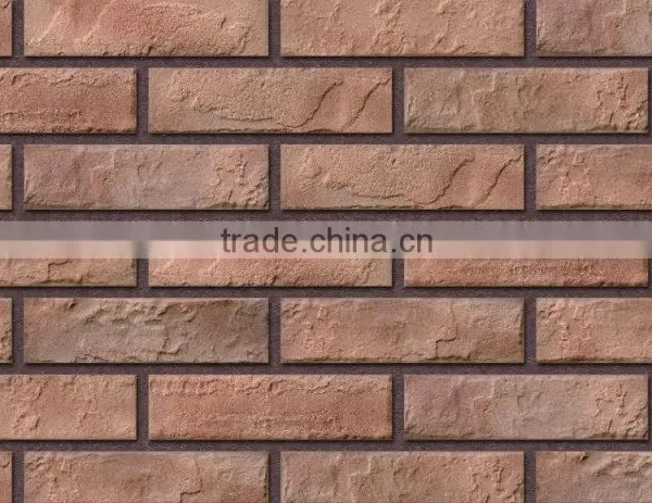 Rustic Brick Like Natural Ceramic Stone Imitation Wall Tile