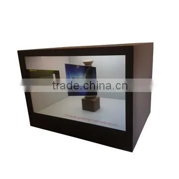 19" Transparent Lcd Touch Screen Kiosk Display Multimedia Good Quality Cheap Price Professional Factory Transparent Lcd Panel photo-5