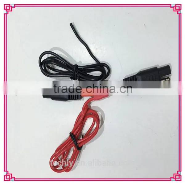 Custom 2Pin Male _Female Connector Out TO 250 Terminal Connector Cable photo-3