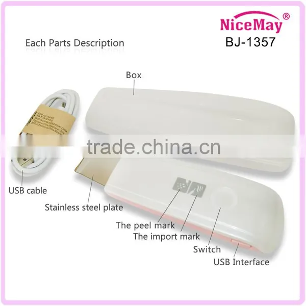 New Coming Customized Fashion Design Handheld Skin Scrubber Facial Cleaning&skin Blackhead Remove photo-3