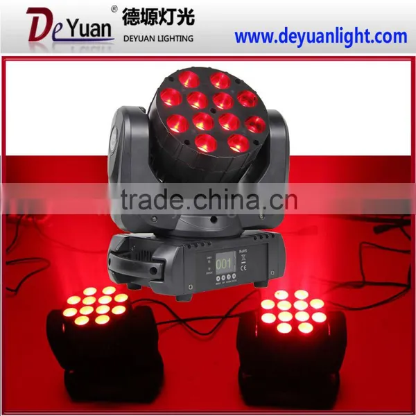 Hot Sell Outdoor Led 12*12w 4in1 Mini Wash Moving Head Light, Disco Light photo-3