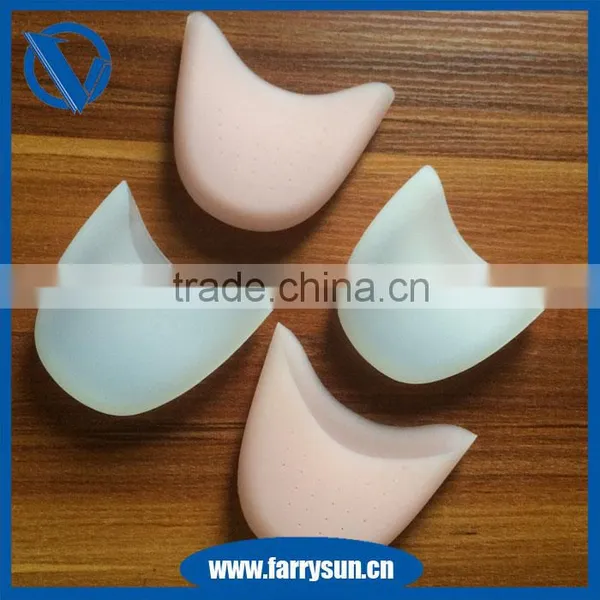 Dance Shoe Pink Ballet Pointe Shoes with Ribbon and ballet Toe Pads