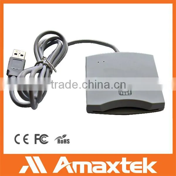 Amaxtek Usb Network Smart Card Reader for Internet Atm Transfer/Credit Card Payment/Balance Inquiries photo-2