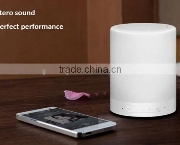 Smart Night Light Indoor Bed Bedside Lamp Music Lights Touch Control Bluetooth photo-2