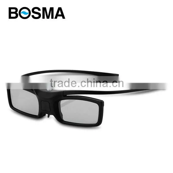 Active Shutter 3D Glasses Support Infared and Bluetooth Signal for /sony/ChangHong/ Samsung// LG/ PANASONIC 3D TVS photo-2
