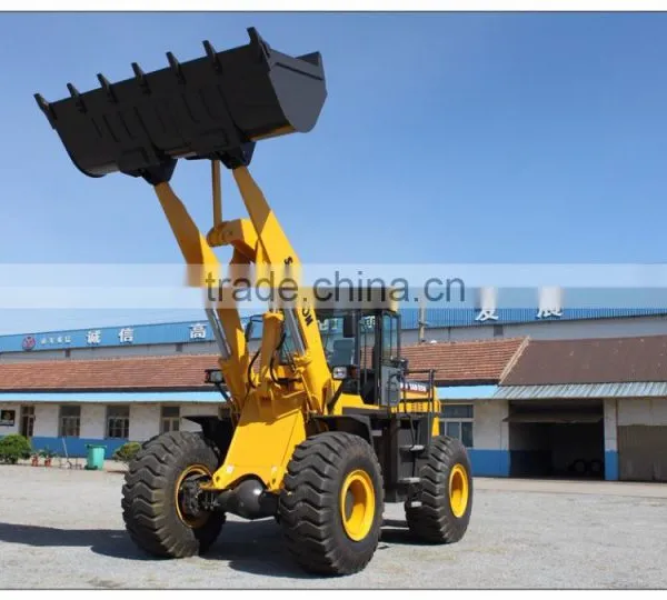 Chinese Supplier Earth Moving Machine Log Loader With Trailer Wheel Loader Price for Sale photo-2