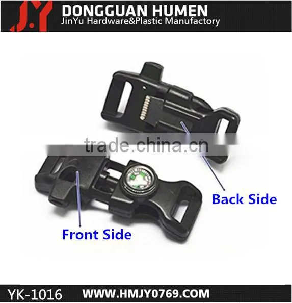 2016 New Product Paracord Whistle Buckle for Bag