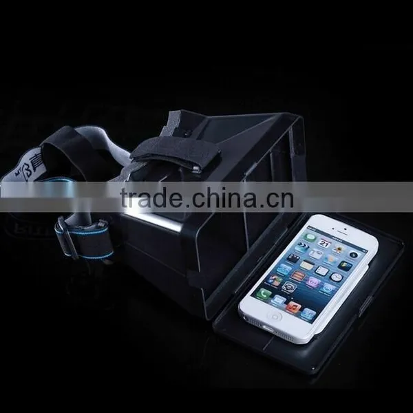 Plastic Version Virtual Reality Video 3D Glasses Google Cardboard photo-2