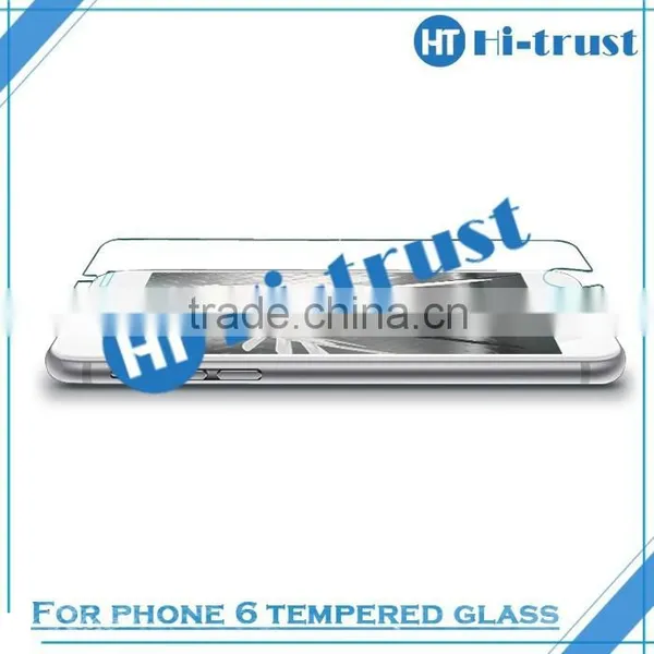 Free Shipping Hot Sale! Anti-fingerprint 0.33mm Tempered Glass Screen Protector for IPhone 6 Quality Choice