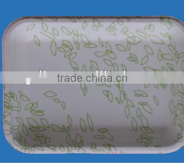 Fancy 100% Tree-free Biodegradable Bagasse Paper Small Fruit Tray photo-2