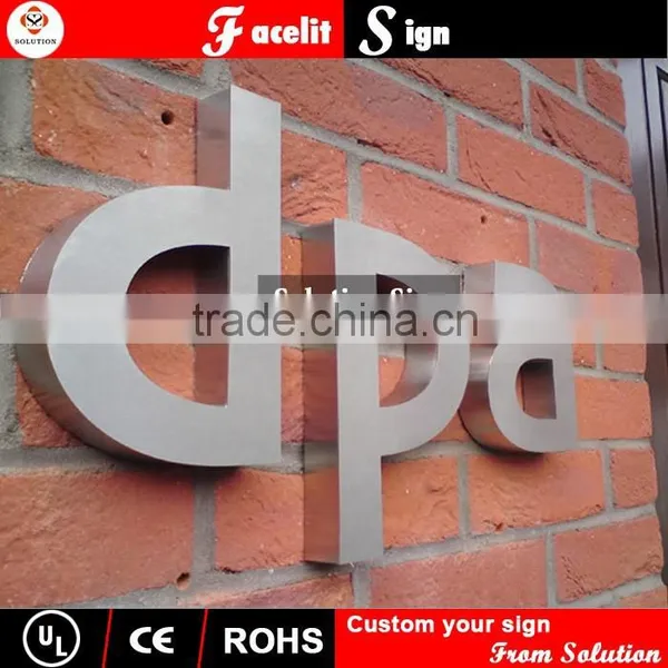 Perfect Welding Stainless Steel Letter Business Hours Sign photo-2