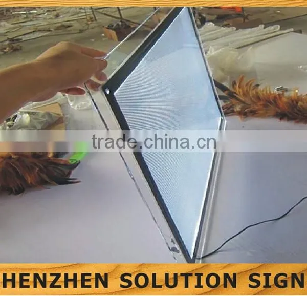 Factory Manufacturing Crystal LED Light Frame photo-4